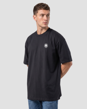 Oversized Unissex Básica 100% Algodão Preta