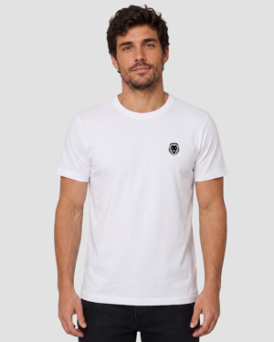 Camiseta Masculina Básica 100% Algodão Branca