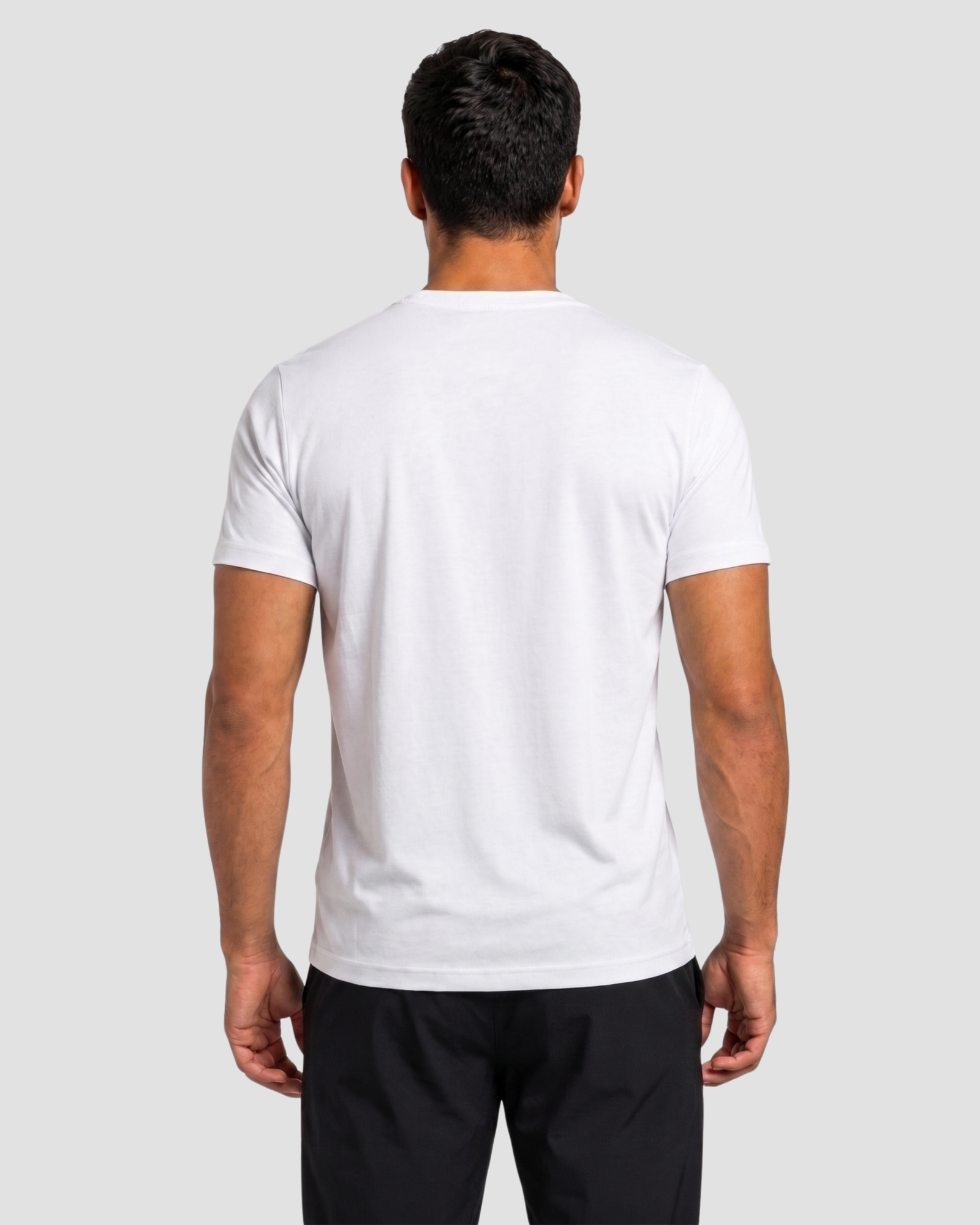 Camiseta Masculina 100% Poliamida Branca - Imagem 2