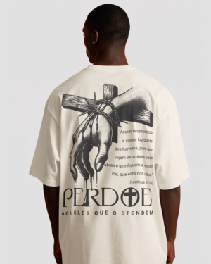 Oversized Unissex Perdoe Off White